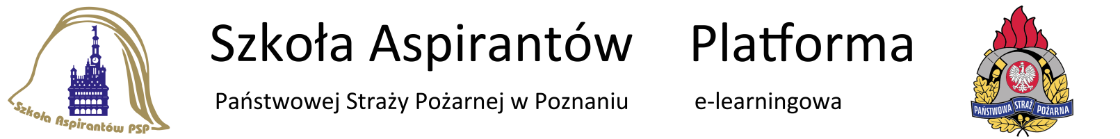 Platforma e-learningowa Szkoły Aspirantów Państwowej Straży Pożarnej w Poznaniu